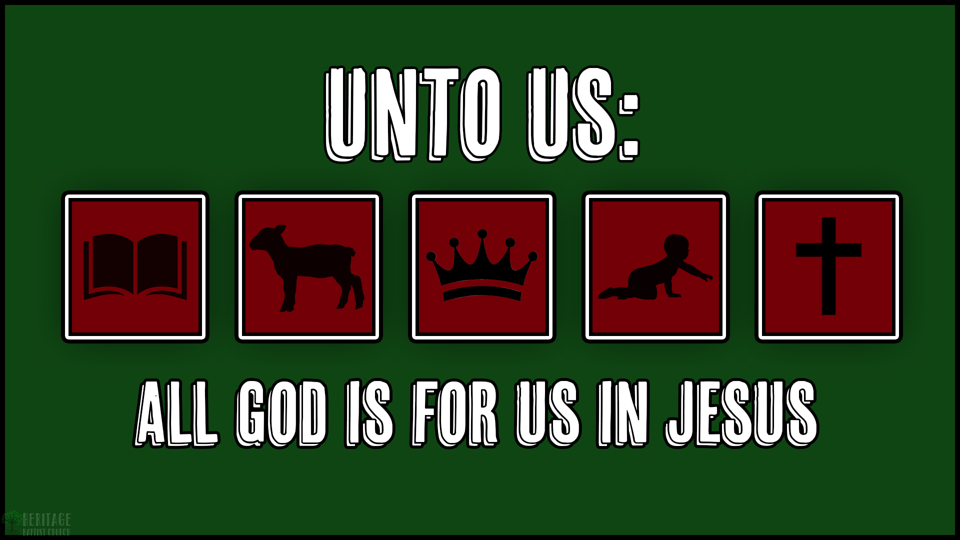 Unto Us a (King)